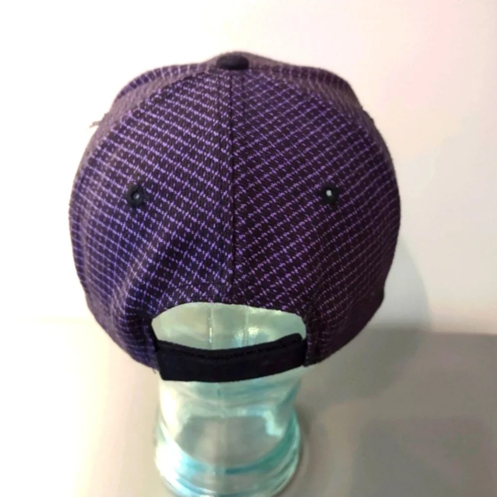 Toppers Tweed Baseball Hat Purple